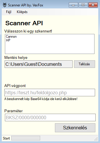 Windows Scanner API - By. VexFox