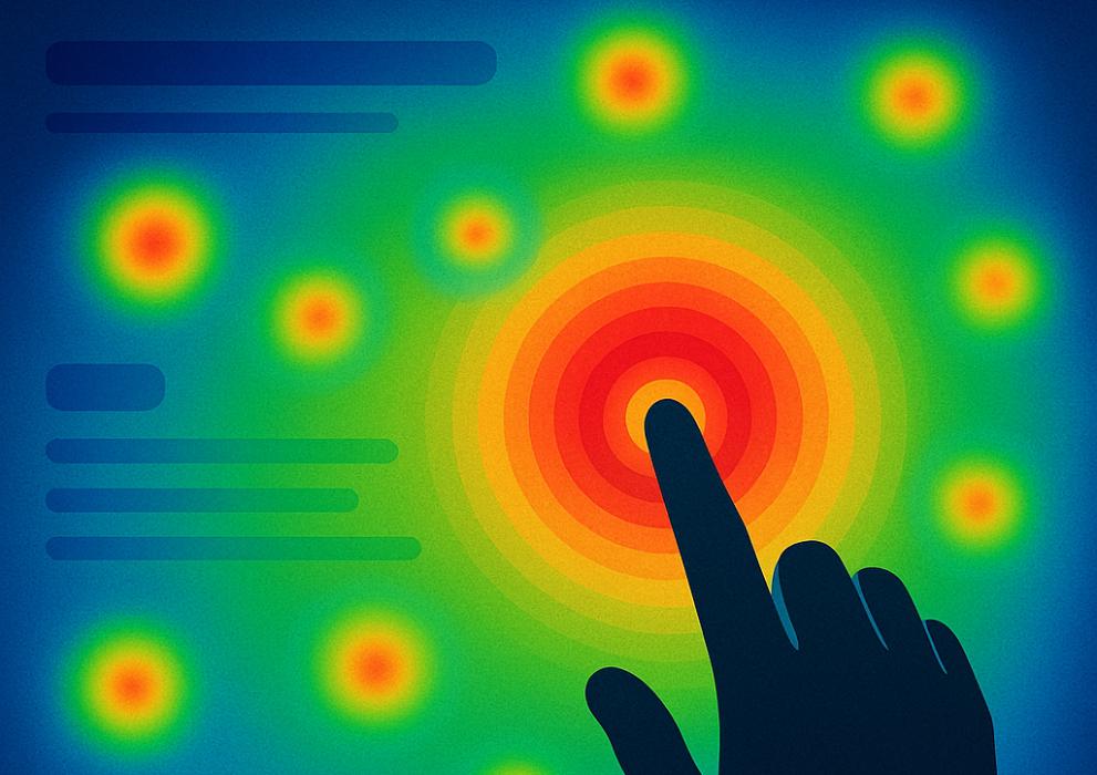 Hőtérképes kattintásfigyelés (Heatmap elemzés) – pontos képet ad a látogatói viselkedésről Hőtérképes kattintásfigyelés (Heatmap elemzés) – pontos képet ad a látogatói viselkedésről